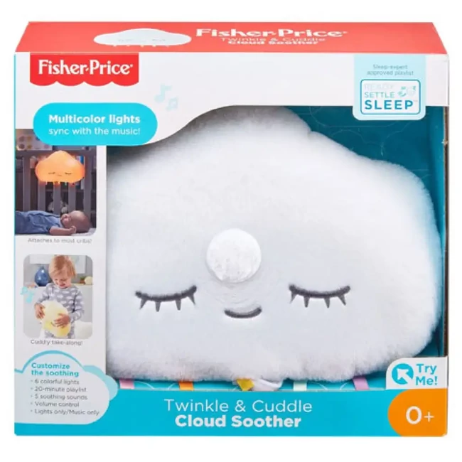 Fisher-Price: Édes álmok világító felhőcske – Mattel