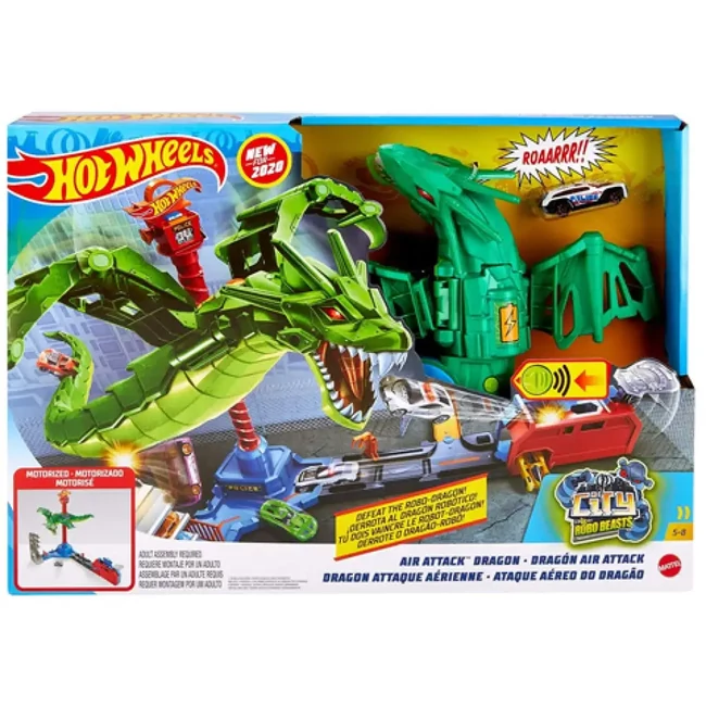 Hot Wheels: Sárkánytámadás pályaszett – Mattel