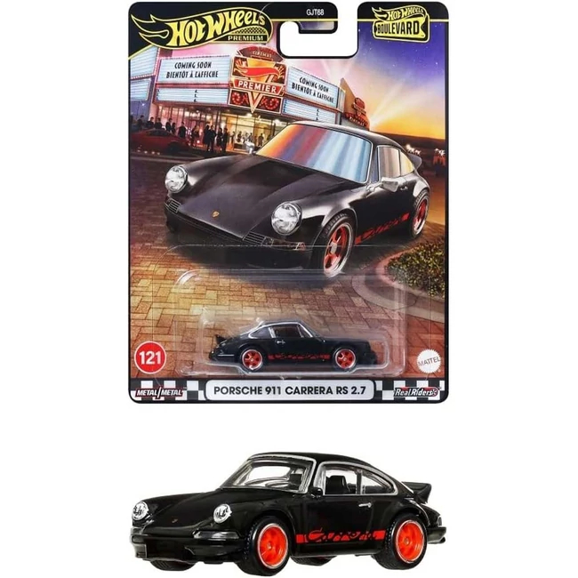 Hot Wheels Boulevard: Porsche 911 Carrera RS 2.7 kisautó 1/64 – Mattel