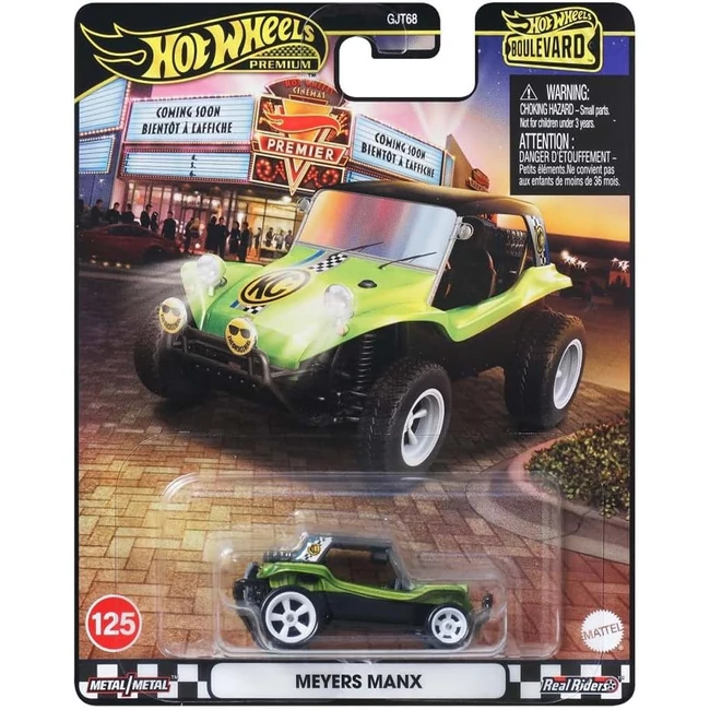 Hot Wheels Boulevard: Meyers Manx kisautó 1/64 – Mattel