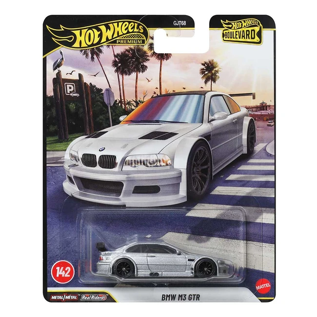 Hot Wheels Boulevard: BMW M3 GTR kisautó 1/64 - Mattel
