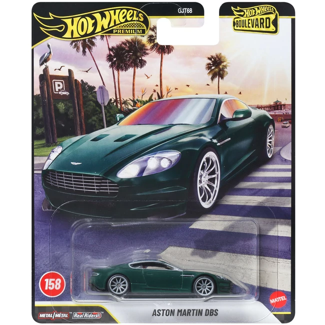 Hot Wheels Boulevard: Aston Martin DBS kisautó 1/64 - Mattel