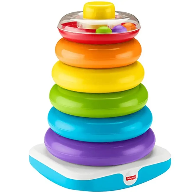 Fisher-Price: Óriás gyűrűpiramis 27×40 cm – Mattel