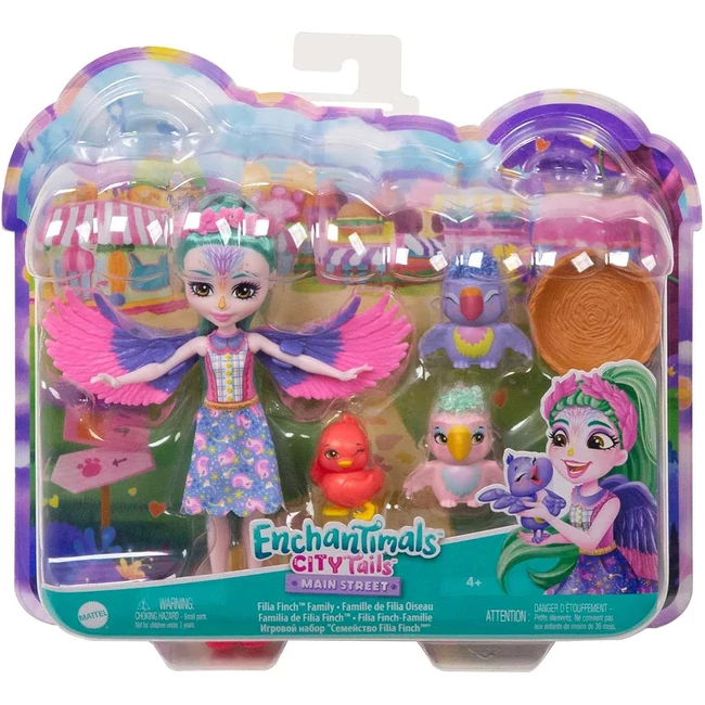 Enchantimals: Filia pinty családja játékszett