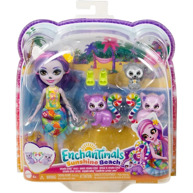 Enchantimals: Lorinda maki családja játékszett – Mattel