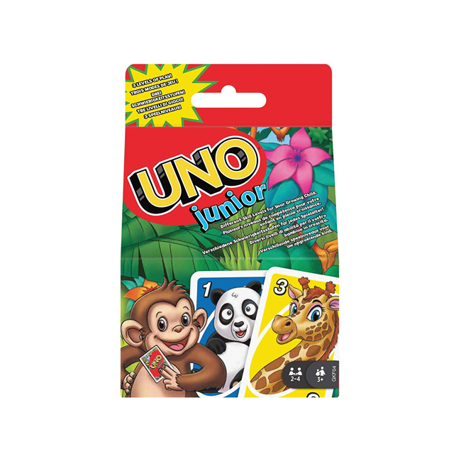 UNO Junior állatos kártyajáték – Mattel