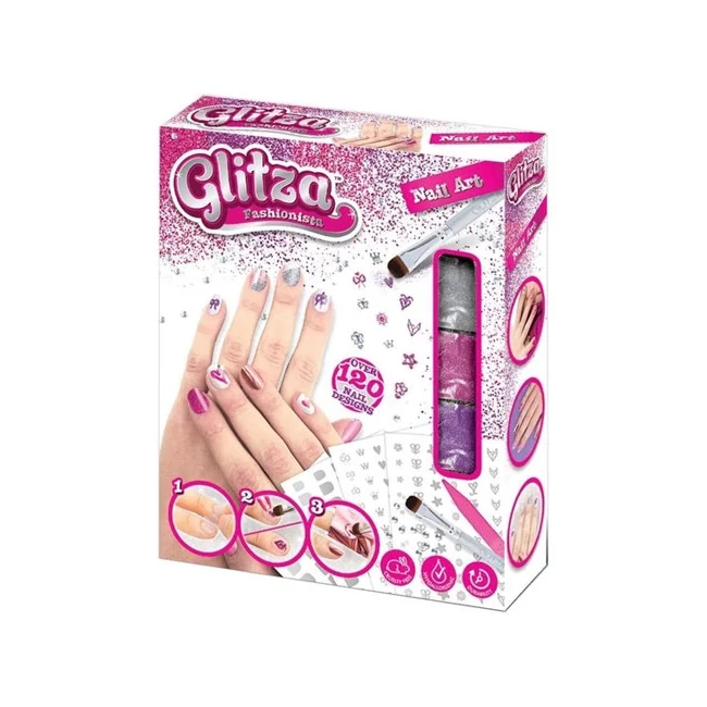 Glitza Fashionista – Körömdíszítő szett