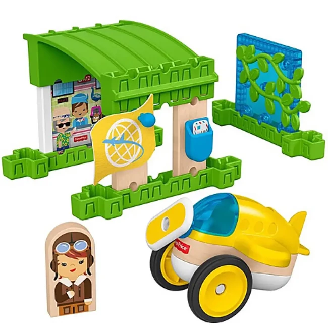 Fisher-Price Wonder Makers Hangár játékszett – Mattel