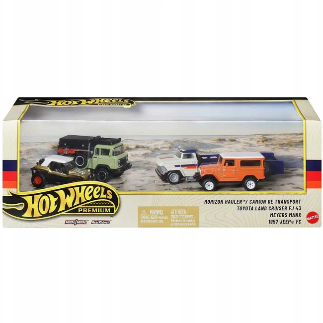 Hot Wheels: Prémium Extrém Kalandjáró kisautó 4 db-os csomag – Mattel