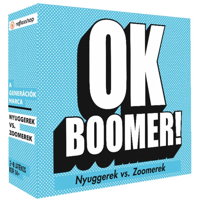 OK Boomer! Nyuggerek vs Zoomerek társasjáték