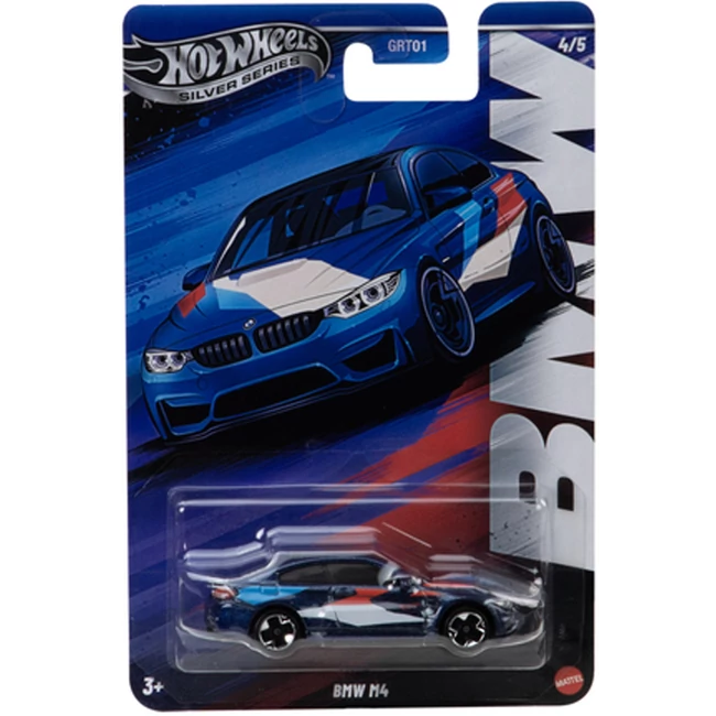 Hot Wheels: BMW M4 ünnepi kisautó 1/64 – Mattel