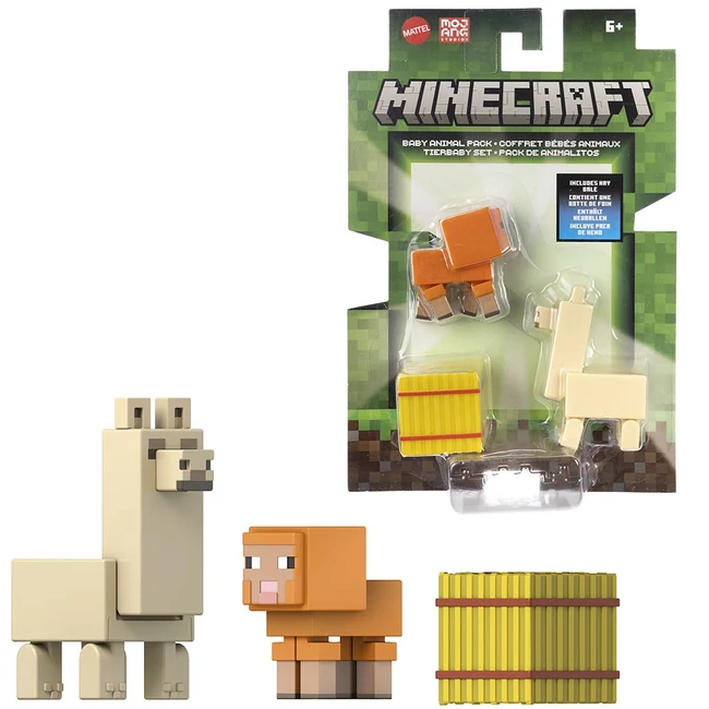 Minecraft: Bébi állatok karakter figura szett – Mattel