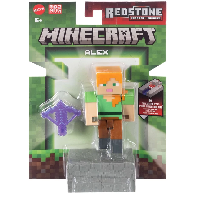 Minecraft: Alex figura kiegészítőkkel - Mattel