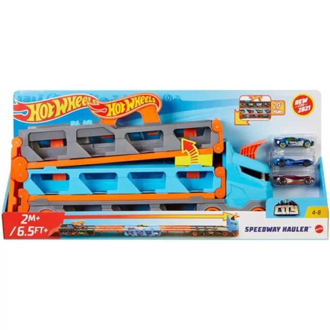 Hot Wheels: 2 az 1-ben Ultimate Szállító kamion – Mattel