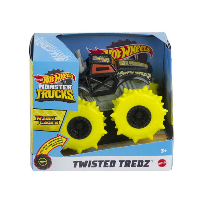 Hot Wheels – Monster Trucks: Ragin Cage'n járgány 1/43 – Mattel