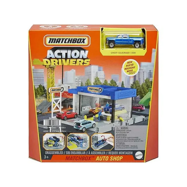 Matchbox: Action Drivers Autószerviz játékszett – Mattel