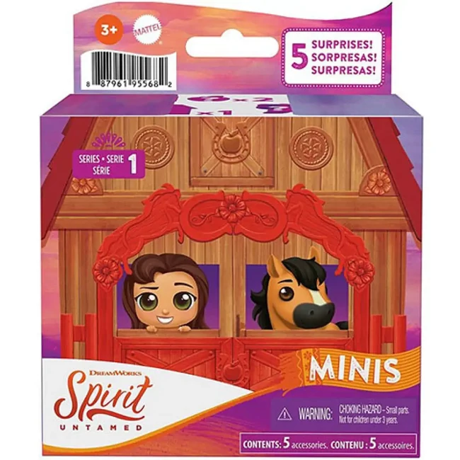 Szilaj: Pónik és barátaik pajtában meglepetés csomag – Mattel