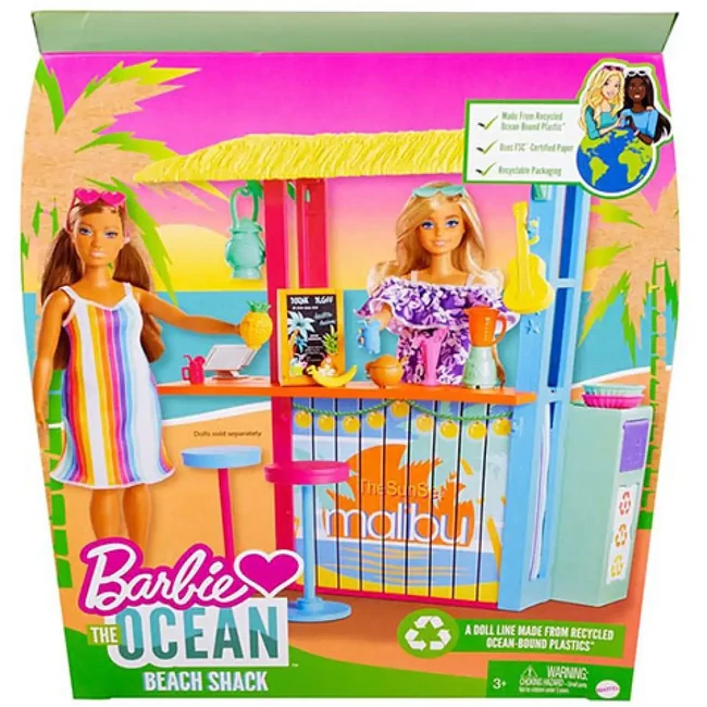 Barbie: Együtt a Földért Strandbisztró játékszett – Mattel