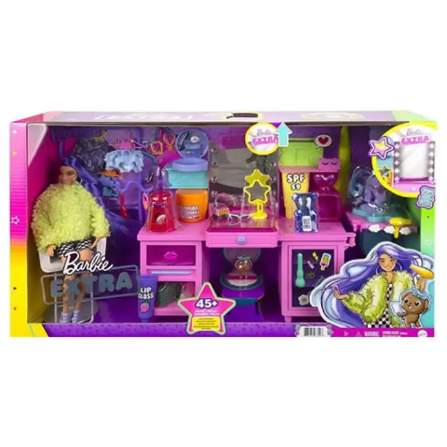 Barbie: Extravagáns öltözőszoba babával – Mattel