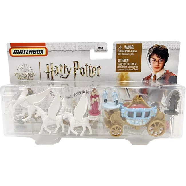 Matchbox: Harry Potter Beauxbaton hintó szett pegazusokkal 1/64 – Mattel