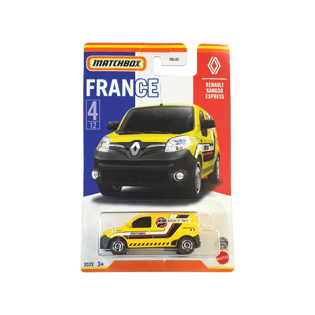 Matchbox: Francia kollekció – Renault Kangoo Express kisautó 1/64 – Mattel