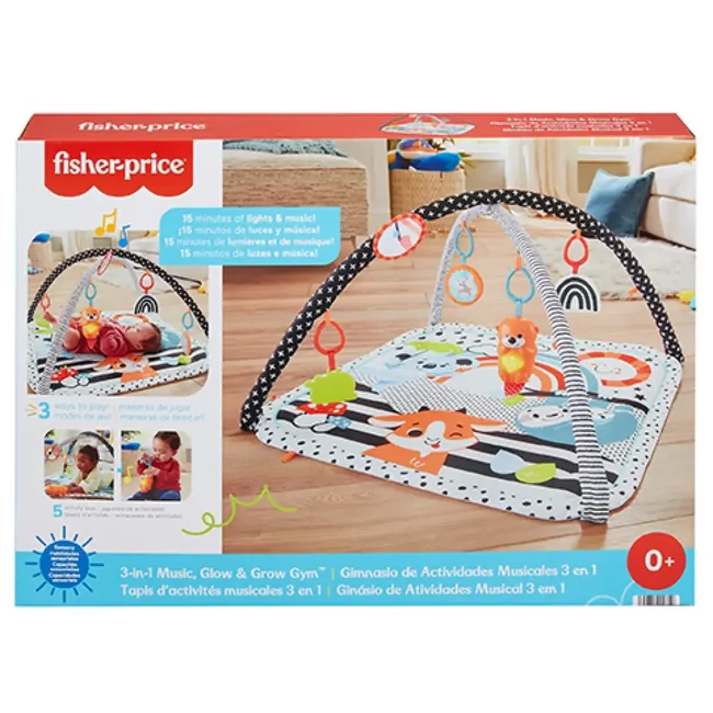 Fisher-Price: Nőj velem 3 az 1-ben játszószőnyeg – Mattel