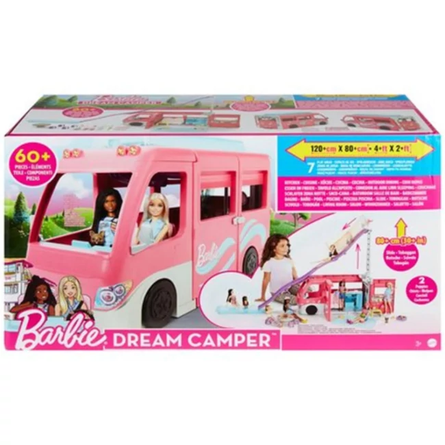 Barbie: Lakóautó óriáscsúszdával – Mattel