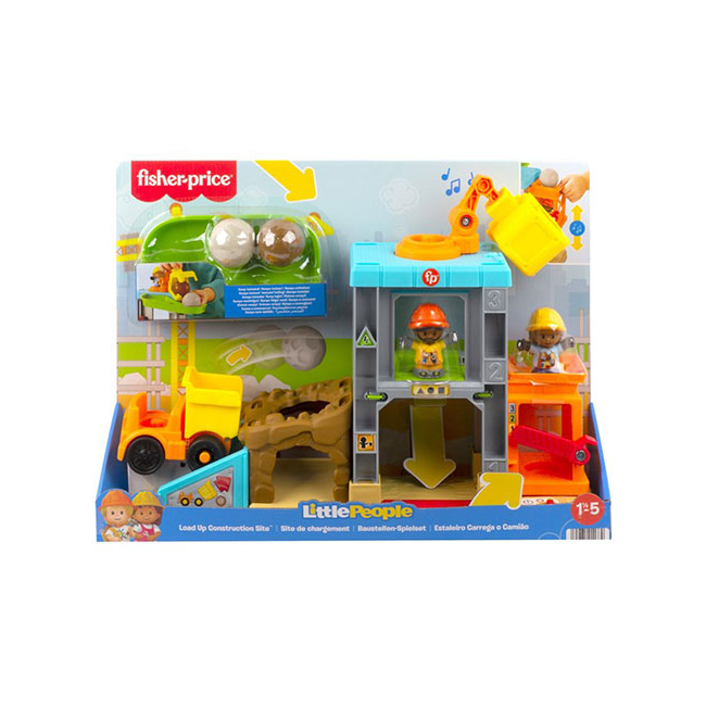 Fisher-Price: Little People Építkezés játékszett – Mattel