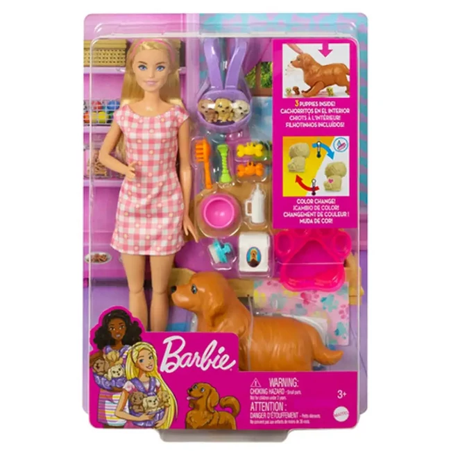 Barbie újszülött kiskutyusok játékszett – Mattel