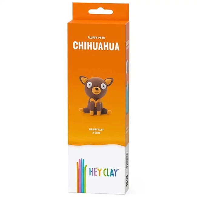 Hey Clay: Pihe-puha Csivava kutyus figura gyurmaszett
