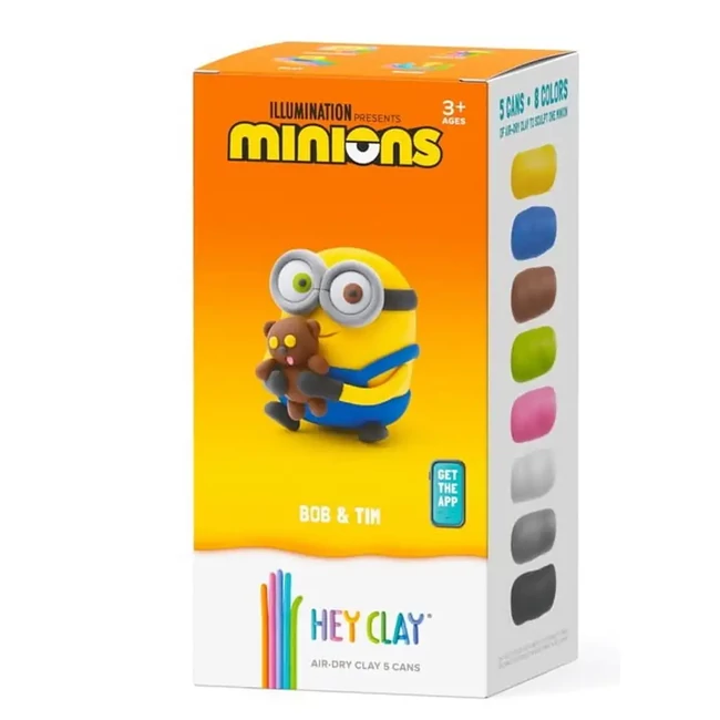Hey Clay: Minyonok gyurmaszett – Bob és Tim