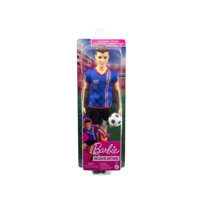 Barbie®: Ken focista baba labdával – Mattel