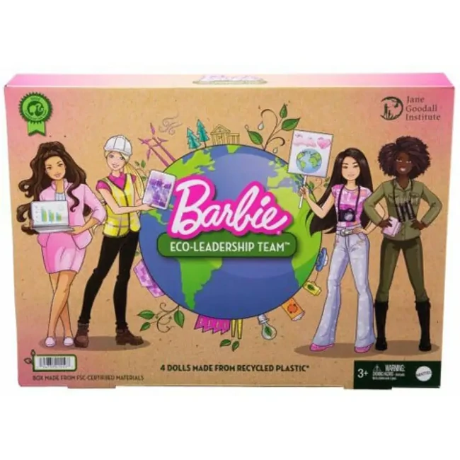 Barbie: Együtt a földért karrierbabák 4 db-os csomag – Mattel