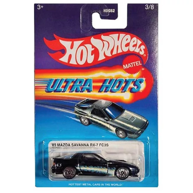 Hot Wheels: Ultra Hots 89 Mazda Savanna RX-7 FC3S kisautó – Mattel
