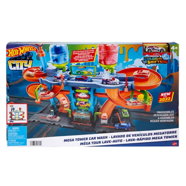 Hot Wheels – Mega Autómosó szett 2022 – Mattel