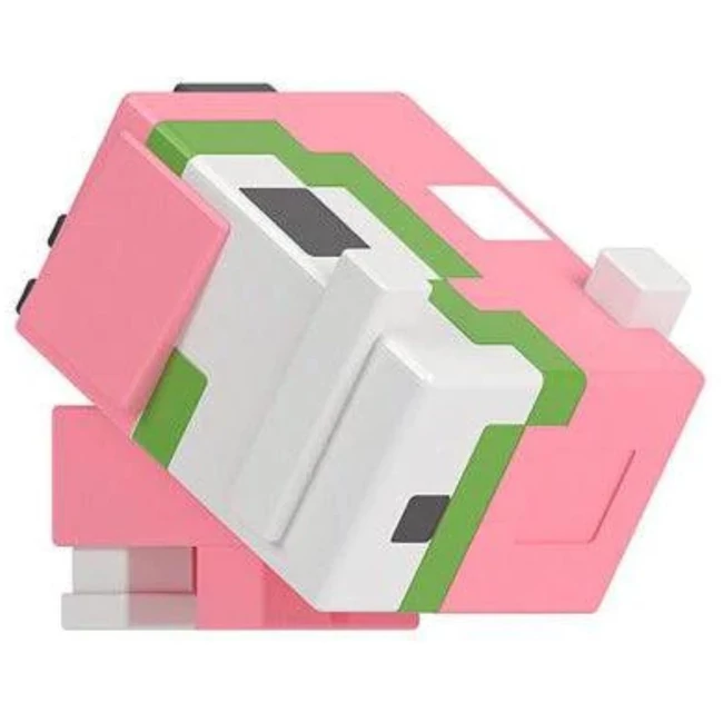 Minecraft Mob Head Minis: Nagyfejű Zombidisznó mini figura – Mattel