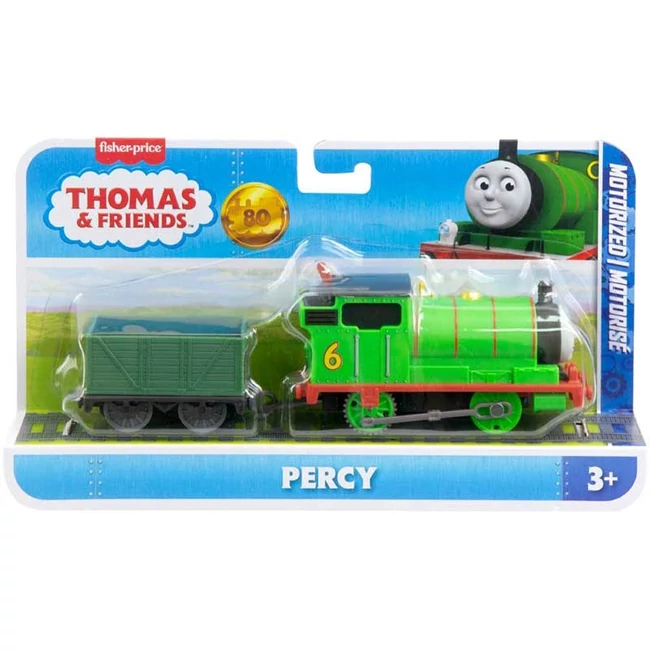 Fisher-Price: Thomas és barátai Percy motorizált mozdony – Mattel