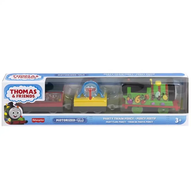 Thomas és barátai: Buli Percy motorizált szerelvény – Mattel