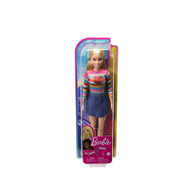 Barbie Malibu alapbaba szívecskés felsőben – Mattel
