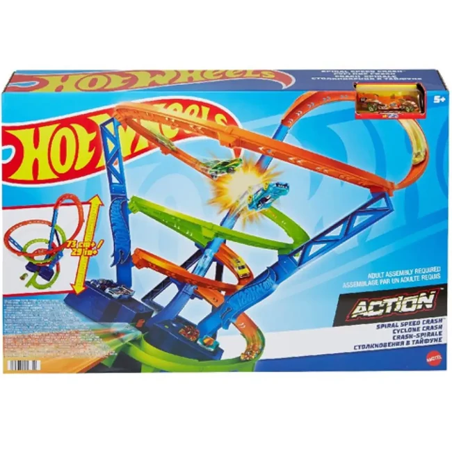 Hot Wheels Szédületes ciklon játékszett – Mattel