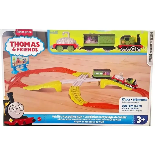 Fisher-Price: Thomas és barátai – Whiff's recycling run pályaszett – Mattel