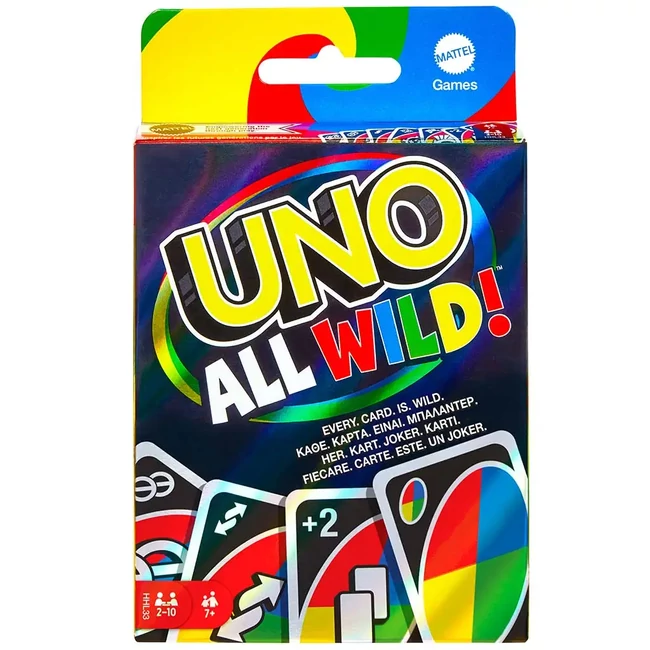 UNO: All Wild! – Őrület kártyajáték – Mattel