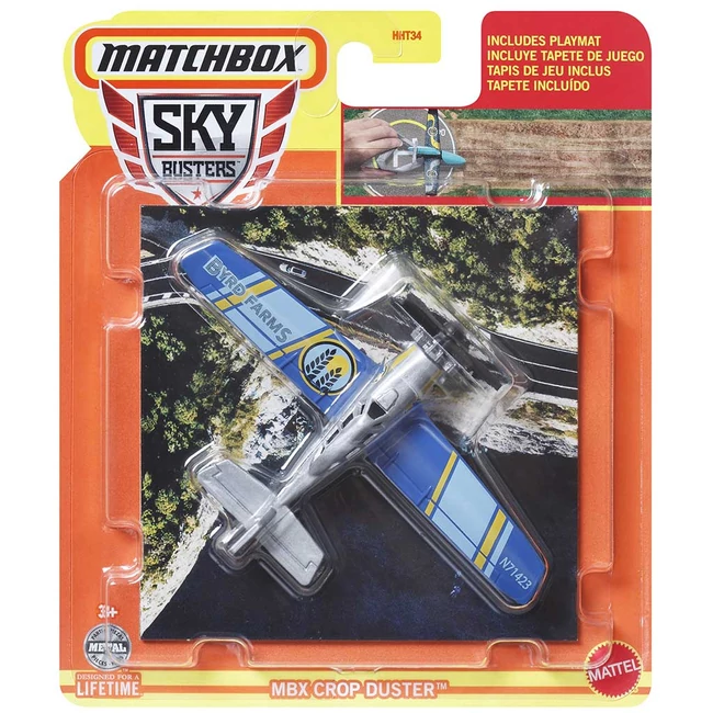 Matchbox: SkyBusters – MBX Crop Duster™ modell 1/64 – Mattel