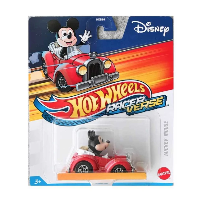 Hot Wheels: RacerVerse Mickey egér kisautó 1/64 – Mattel