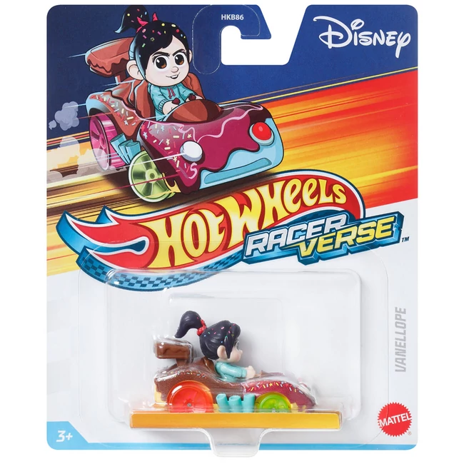 Hot Wheels Racers: Rontó Ralph – Vanellope kisautó 1/64 – Mattel