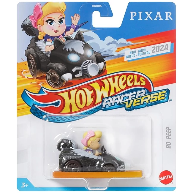 Hot Wheels: RacerVerse Bo Peep kisautó 1/64 – Mattel