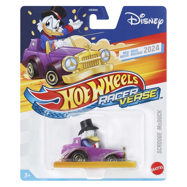 Hot Wheels: RacerVerse Scrooge McDuck kisautó 1/64 – Mattel