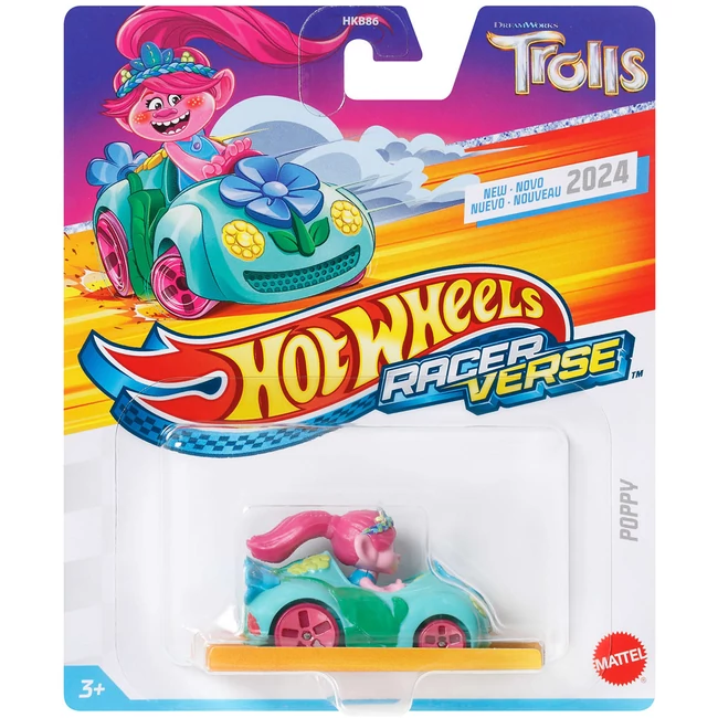 Hot Wheels: RacerVerse Poppy kisautó 1/64 – Mattel