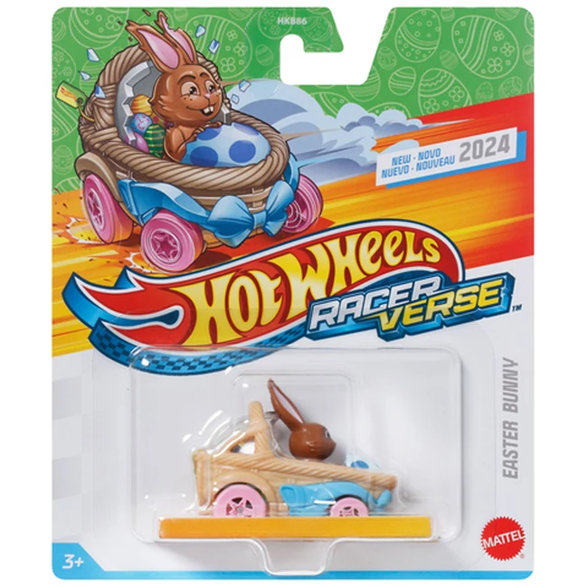 Hot Wheels: RacerVerse Easter Bunny kisautó 1/64 – Mattel