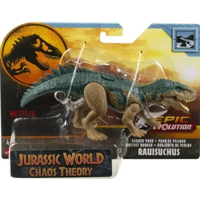 Jurassic World: Danger Pack Rauisuchus dinoszaurusz figura – Mattel